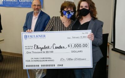Elizabeth Carden wins 2020-21 Dr. Mark S. Churchwell Entrepreneurship Award