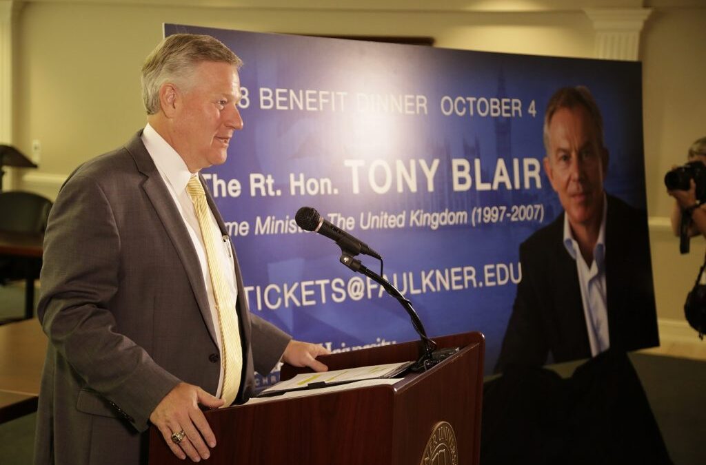 Tony Blair to speak at Faulkner’s annual Benefit Dinner