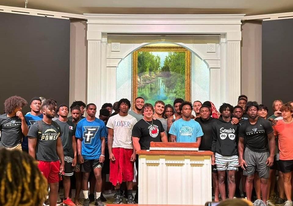Spiritual Awakening at Faulkner: 55 Students Baptized