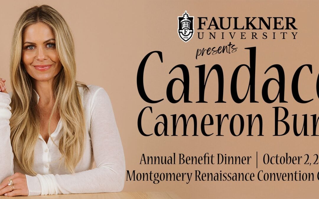 Full House Star Candace Cameron Bure to Speak at Faulkner’s 2025 Benefit Dinner 