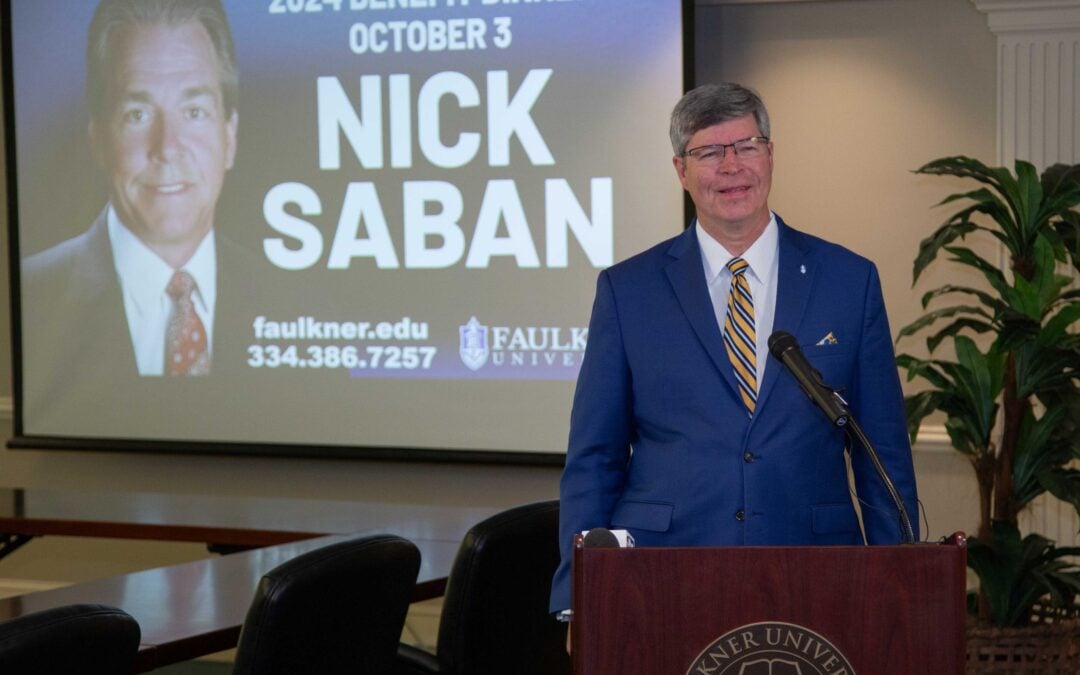 Nick Saban to Speak at Faulkner’s 2024 Benefit Dinner