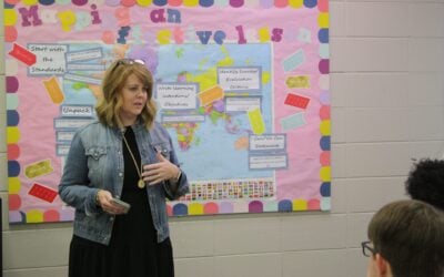 Julie Knapp Inspires Students at Georgia Christian