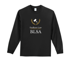 Faulkner BLSA Logo on T-Shirt