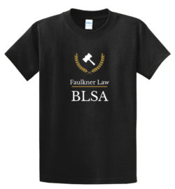 Faulkner BLSA Logo on T-Shirt