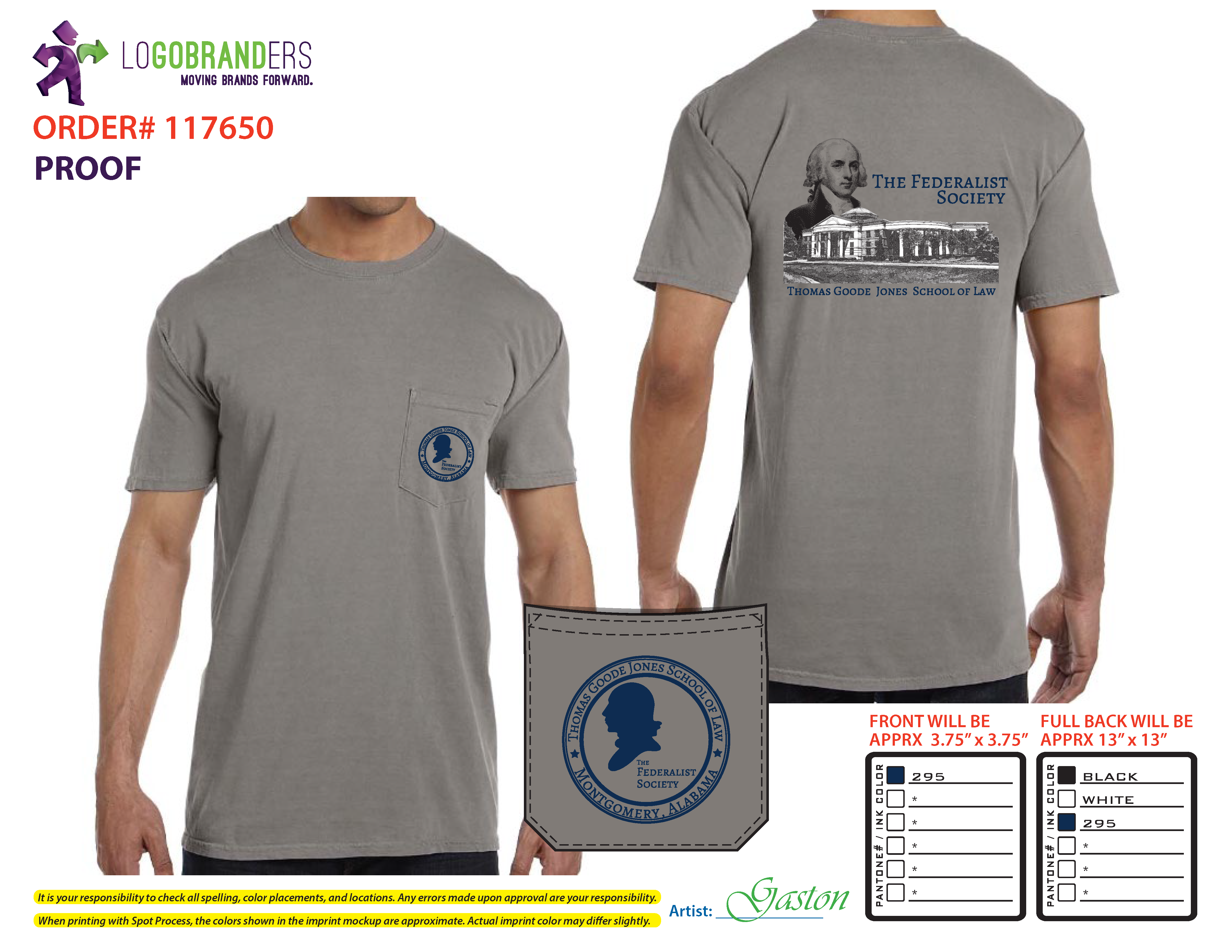 Federalist Society T-Shirt Design 2023