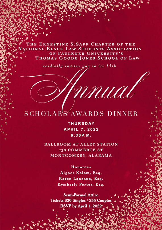 BLSA Dinner Invitation