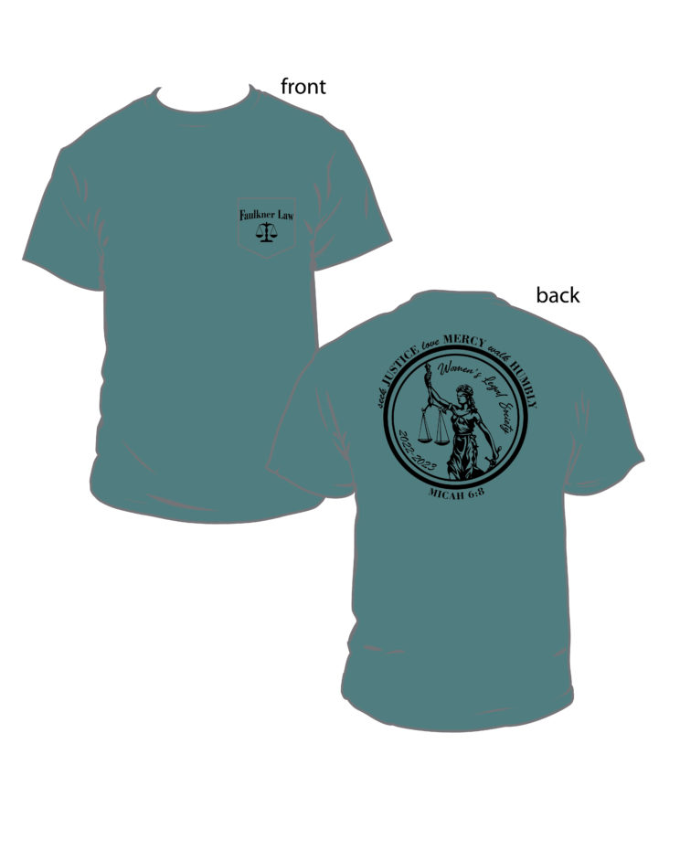 Women's Legal Society T-Shirt design for 2022
